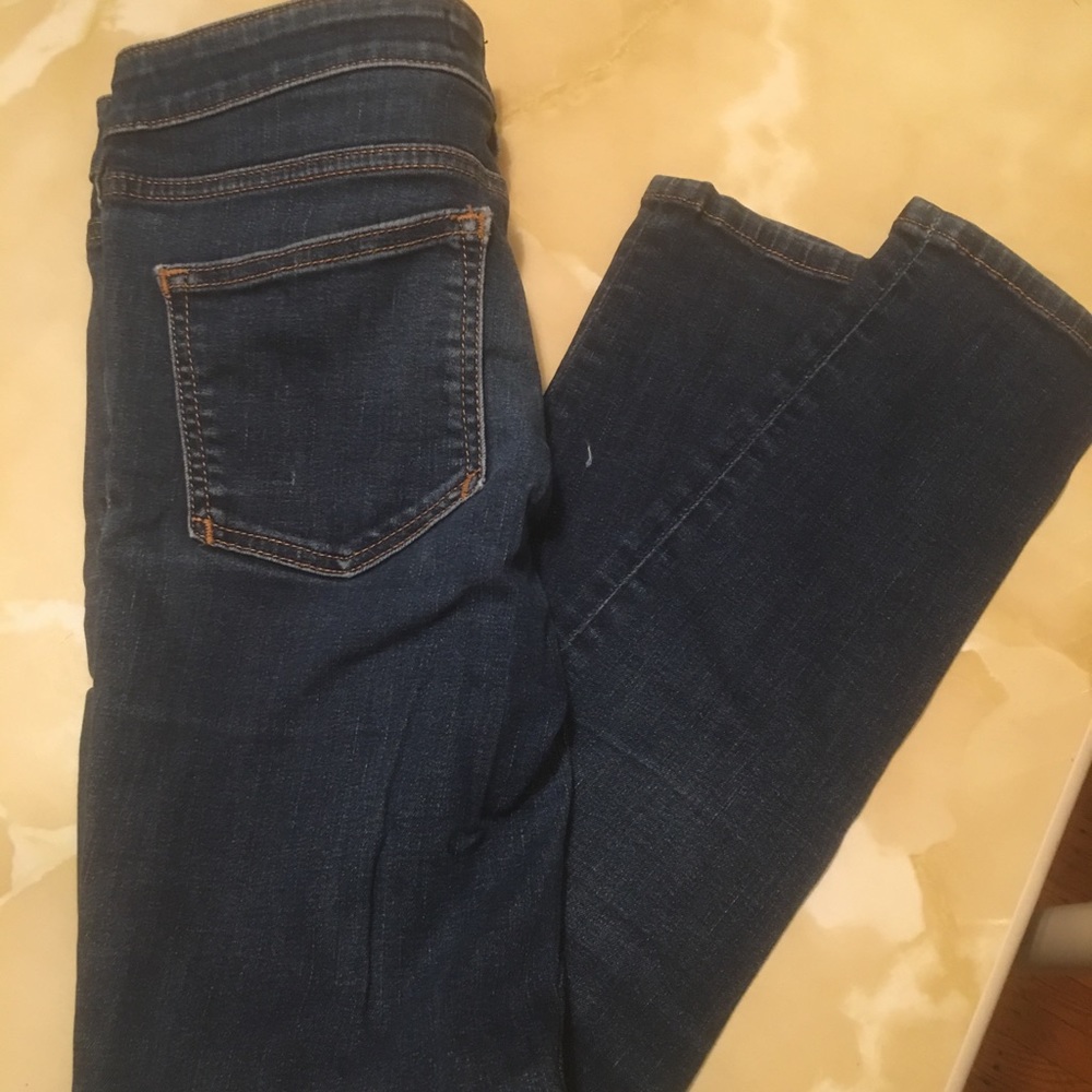 Straight leg jeans